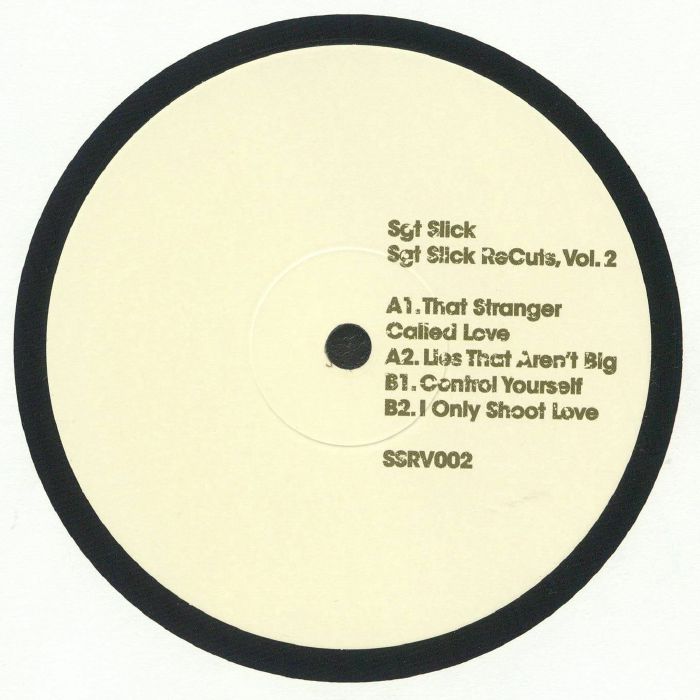 Sgt Slick - Sgt Slick ReCuts Vol. 2 (12") - Image 2