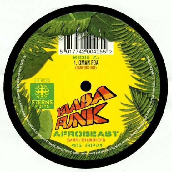 Yaaba Funk - Afrobeast (Danvers & Ben Gomori Edits) (12")