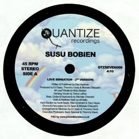 Susu Bobien - Love Sensation (7")