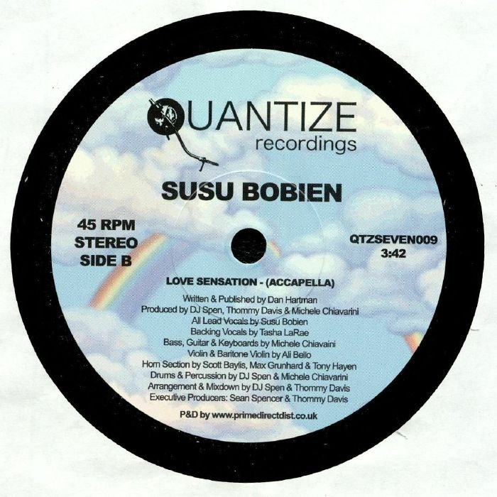 Susu Bobien - Love Sensation (7") - Image 2