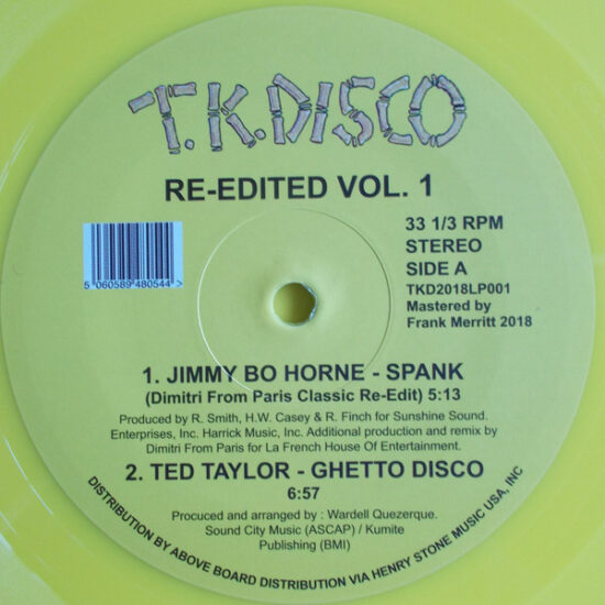 Various - T.K. Disco Re-Edited Vol. 1 (2xLP)