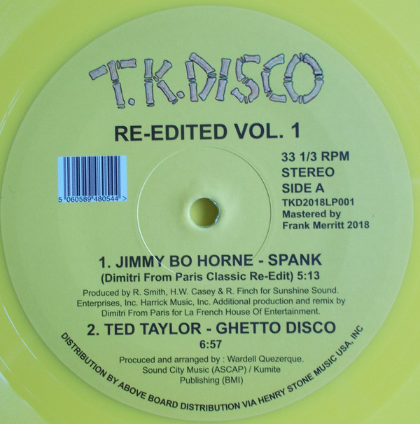 Various - T.K. Disco Re-Edited Vol. 1 (2xLP)