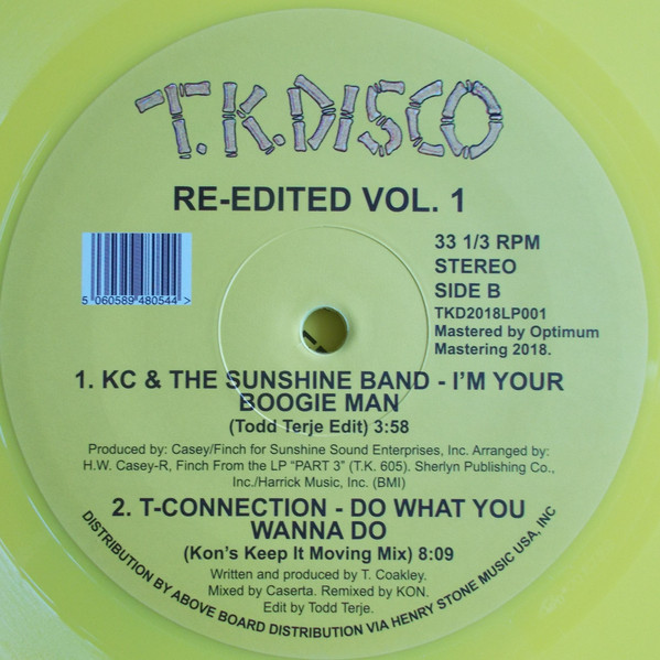 Various - T.K. Disco Re-Edited Vol. 1 (2xLP) - Image 2