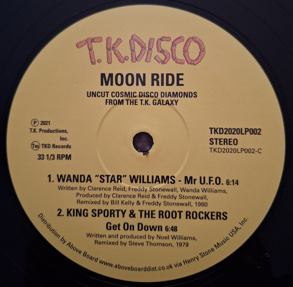 Various - Moon Ride (Uncut Cosmic Disco Diamonds From The T.K. Galaxy) (2xLP) - Image 5