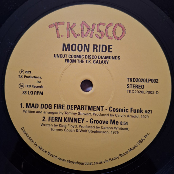 Various - Moon Ride (Uncut Cosmic Disco Diamonds From The T.K. Galaxy) (2xLP) - Image 6