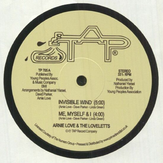 Arnie Love & The Loveletts - Invisible Wind / Me, Myself & I / We Had Enough (7")