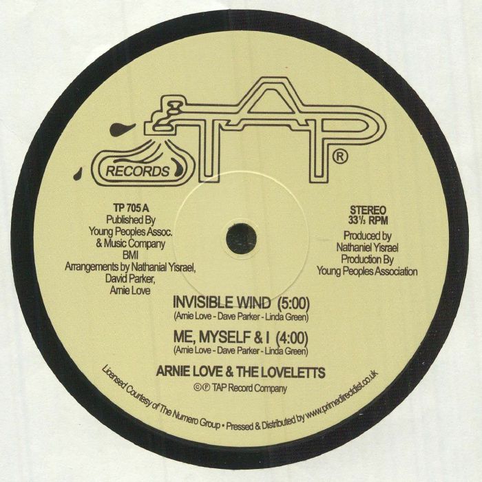 Arnie Love & The Loveletts - Invisible Wind / Me, Myself & I / We Had Enough (7")