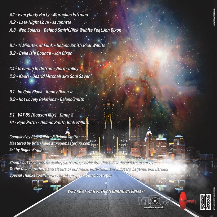 Various - Parabellum Detroit (Compiled by Rick Wilhite & Delano Smith) (3xLP) - Image 2