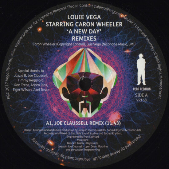 Louie Vega Starring Caron Wheeler - A New Day (Remixes) (2x12")