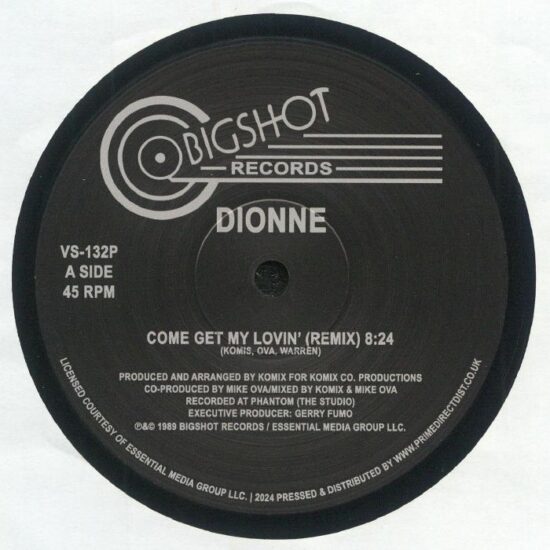 Dionne - Come Get My Lovin' (Remix) (12")