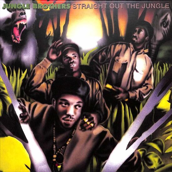 Jungle Brothers - Straight Out Of The Jungle / Black Is Black (7")