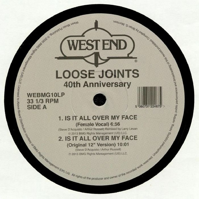 Loose Joints - Is It All Over My Face (40th Anniversary) (2x12" + Bonus 7" with Acapellas) - Image 2