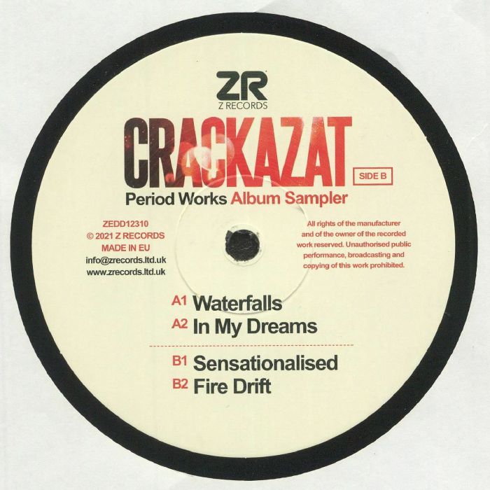 Crackazat - Period Works (Album Sampler) (12") - Image 2