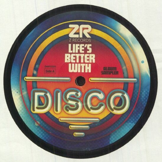 Various - Life's Better With Disco (Album Sampler) (12") (VG+/M)