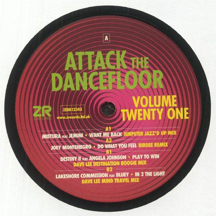 Various - Attack The Dancefloor Volume Twenty One (12")