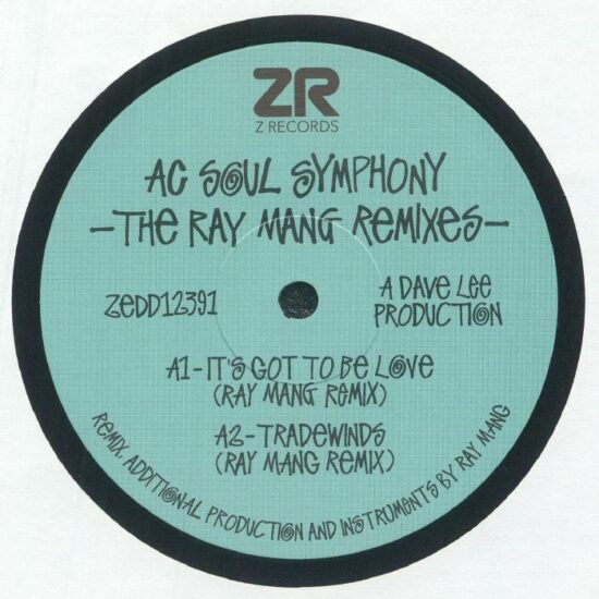 AC Soul Symphony - The Ray Mang Remixes (12")
