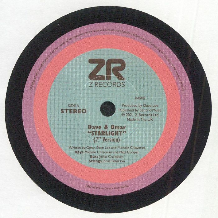 Dave & Omar / Destiny II Feat. Aria Lyric - Starlight / I'm Here For This (7")