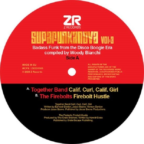Together Band / The Firebolts - Superfunkanova Vol.3 (7")