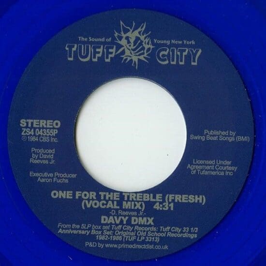 Davy DMX - One For The Treble (Fresh) (7")