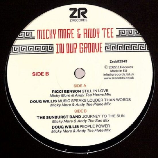 Micky More & Andy Tee - In Our Groove Sampler (12")