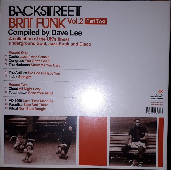 Various - Backstreet Brit Funk Vol. 2 : Part Two (2xLP) (2022 Repress) - Image 2